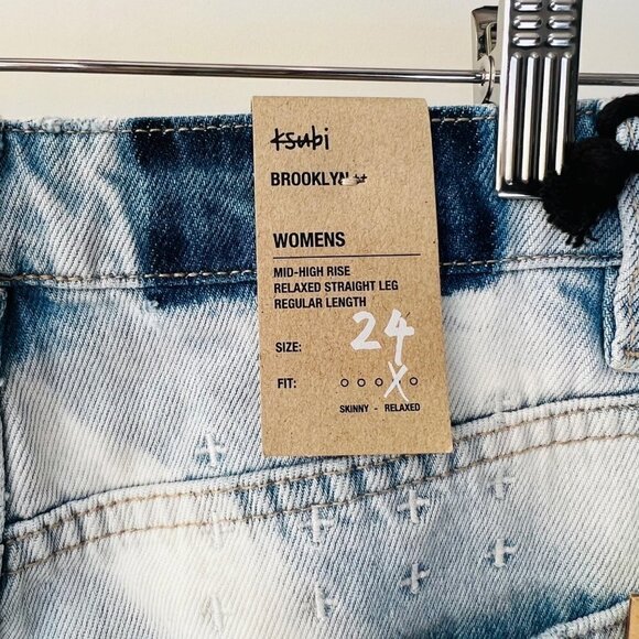Ksubi NWT Brooklyn Jeans in Marble , Size 24 - Picture 10 of 14
